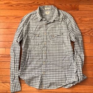 MEN- Plaid button down Lucky brand